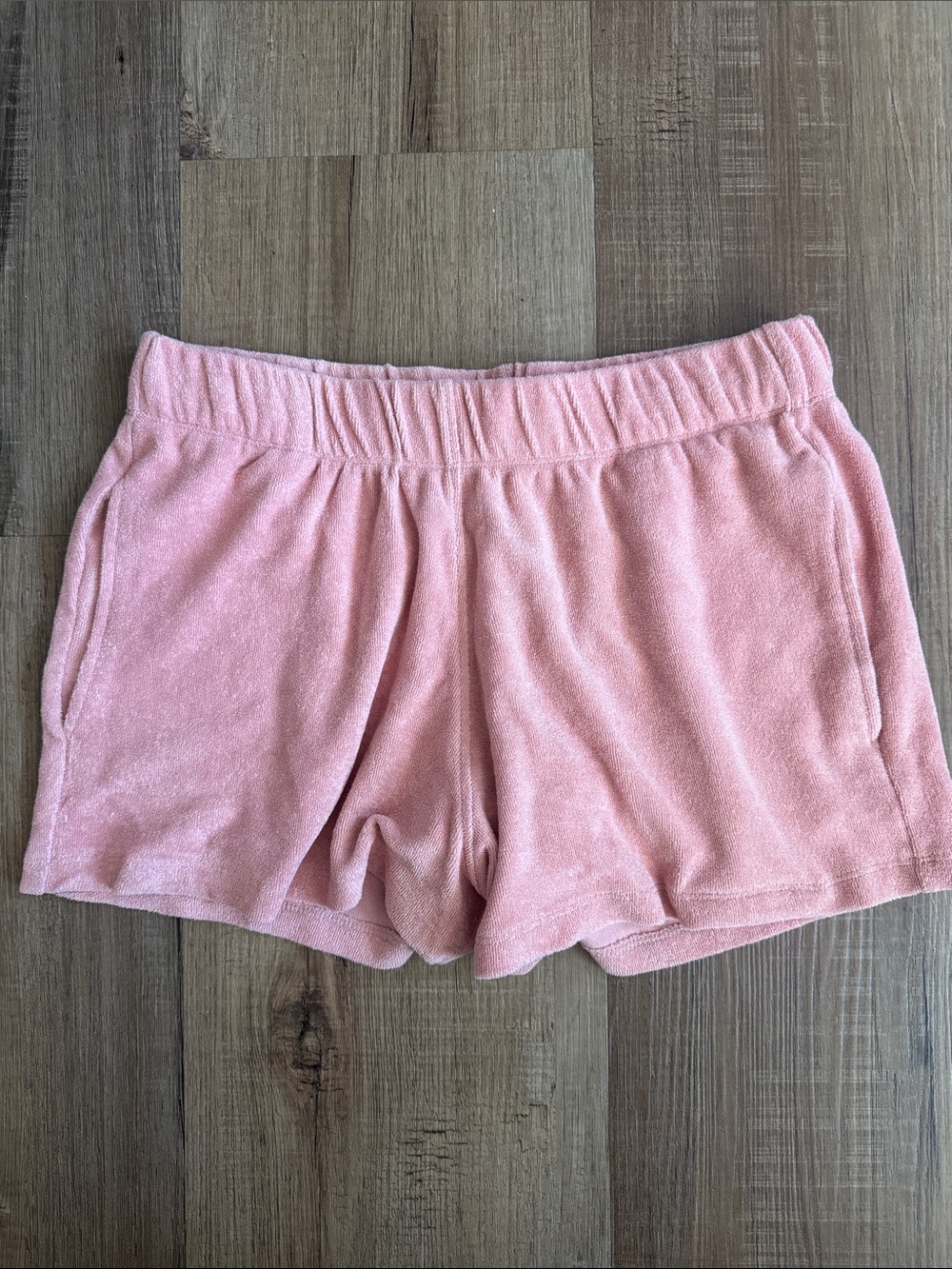 SUZIE KONDI TRACK TERRY SHORT Pink Small
